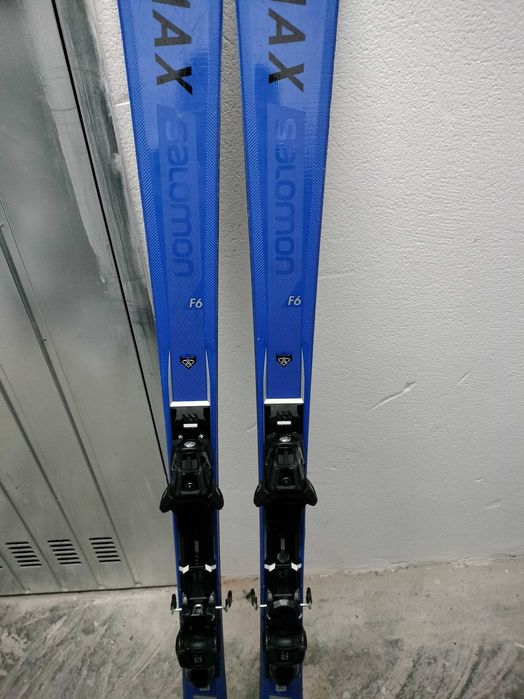 Ski Salomon 160cm placa de Titanium