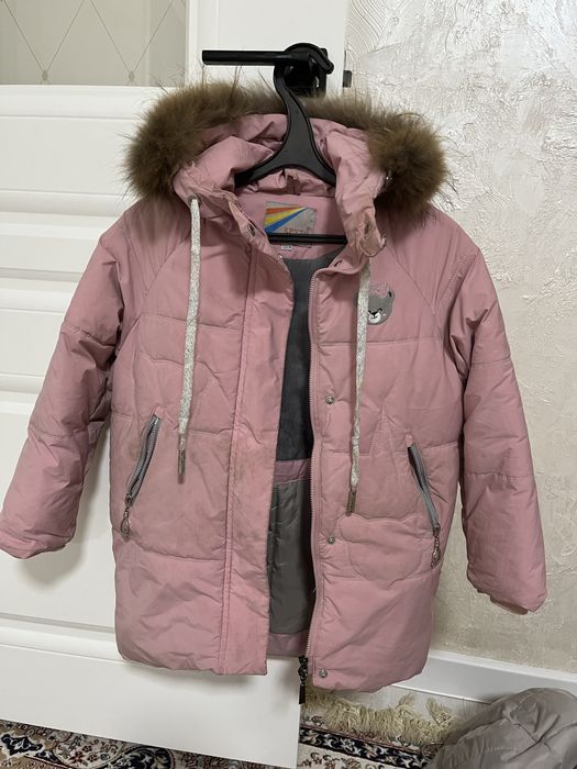 Куртка зимняя теплая для девочки