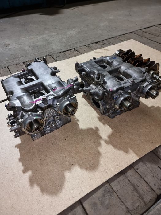 Коленвал и головки блока субару ej 255