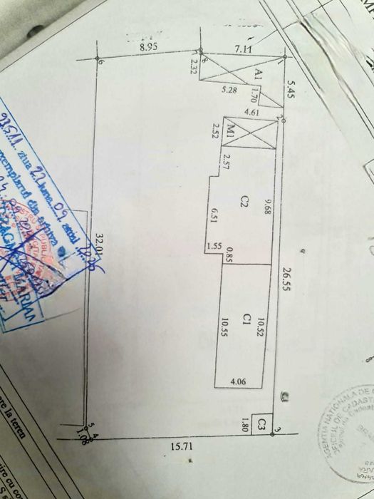 Ans Buzaului  Teren 528 mp deschidere 16