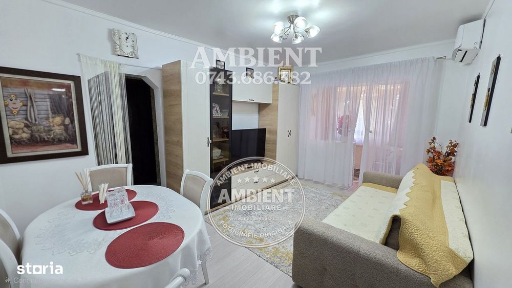 Apartament cu 2 camere, etaj 1, RENOVAT, nemobilat, VASLUI zona SMÂRDA