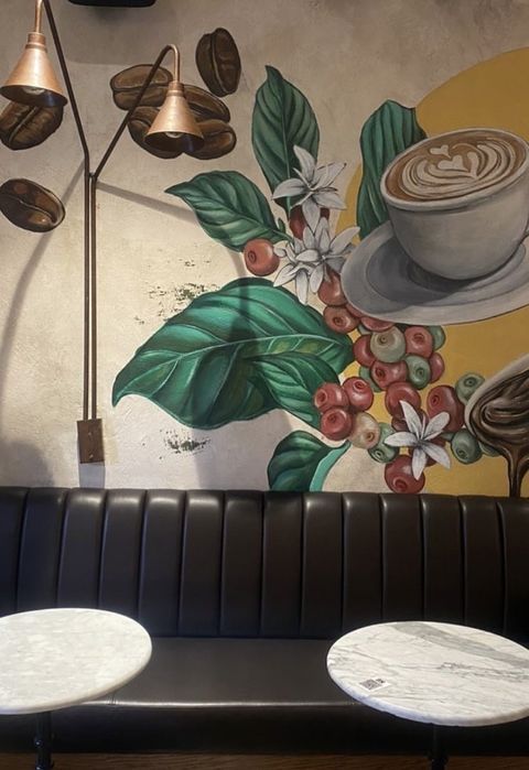 Роспись стен рисунки на стенах художник