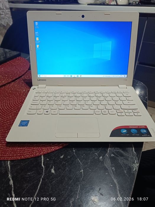 Laptop Lenovo IdeaPad 110s alb