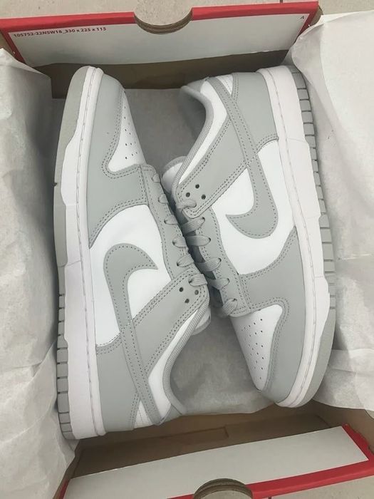 Кроссовки Nike Dunk серые