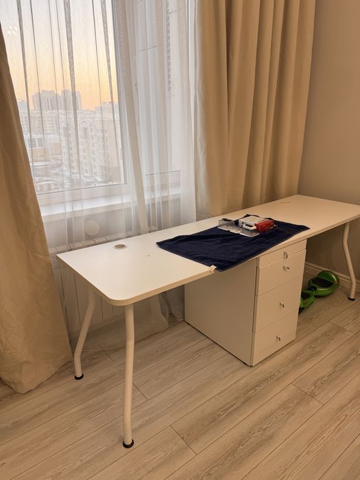 Продам кровать + матрас и рабочий стол