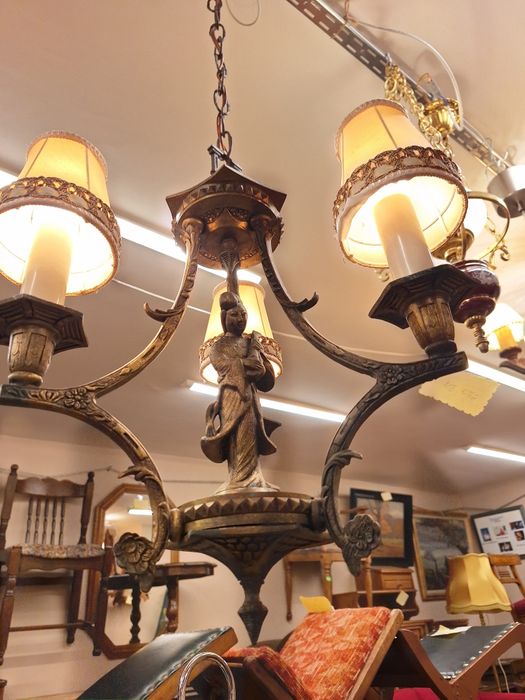 Винтидж полилей месинг