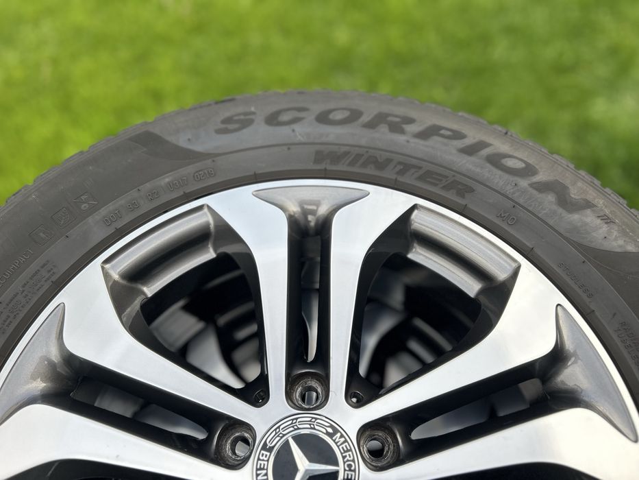 Jante Set roti Mercedes GLC 5x112 cu Inele merg pe VAG Vw Skoda Seat