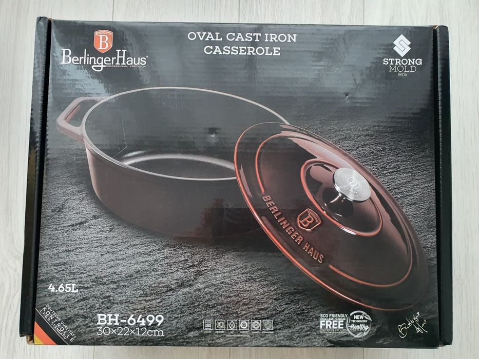 Oala de fonta cu capac Berlinger Haus