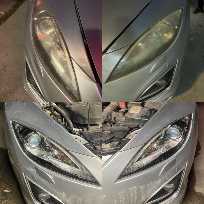 Мобилно полиране на фарове