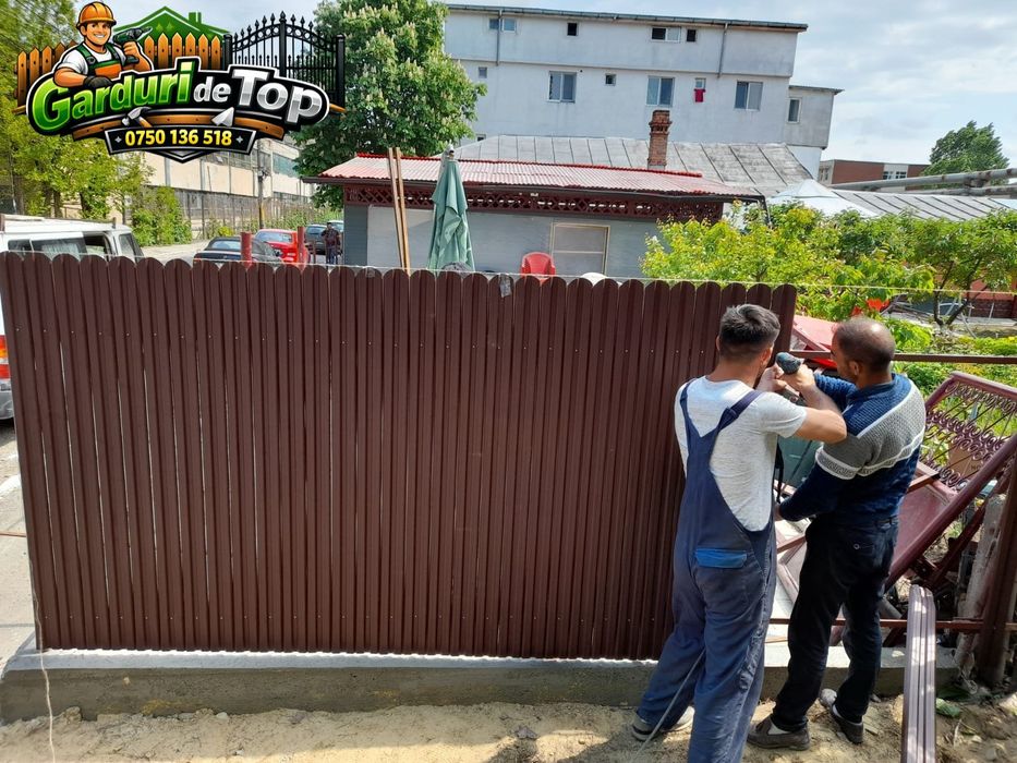 Construim garduri și porți exact după cerințele dumneavoastră (cu sau