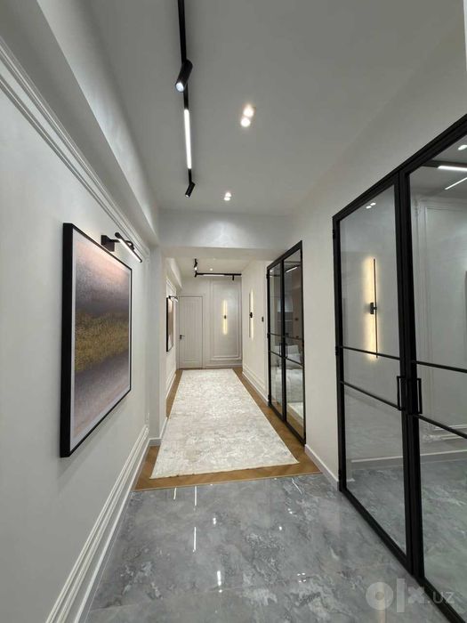 Евроремонт, 107 м², 4 комнаты, ЖК Madrid, Яккасарай `