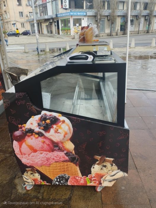 Продавам минусова витрина за СЛАДОЛЕД – Готова за употреба!
