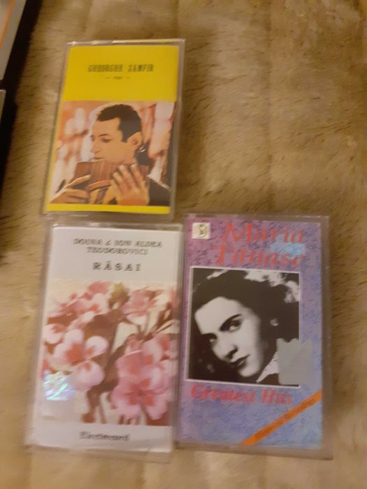 casete audio abba bob dylan mireille mathieu gheorghe zamfir