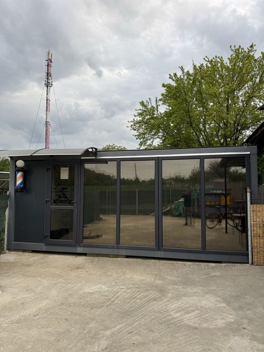 De vanzare - Container Barber Shop 16mp – Complet Utilat