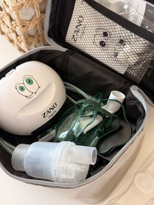 Set nebulizator ZANO ( Aerosoli ) + aspirator nazal copii
