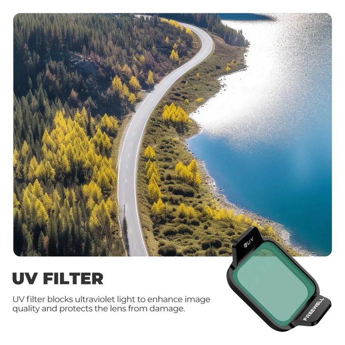Freewell Bright Day 6-Pack за DJI Flip – Професионален комплект филтри