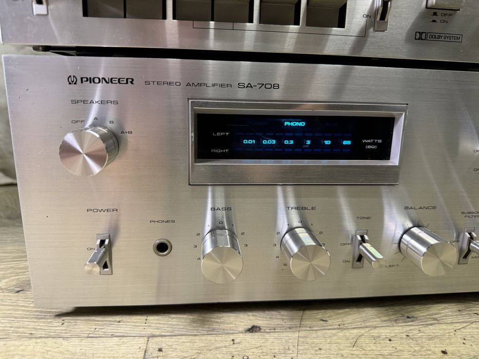 Сет Pioneer SA-708 TX-608  CT-F600