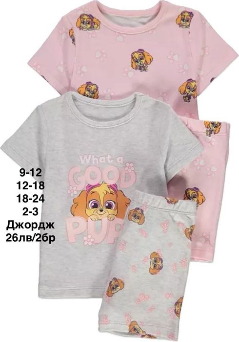 Пижами от 3-6мес до 6г/обновена24.01.25/