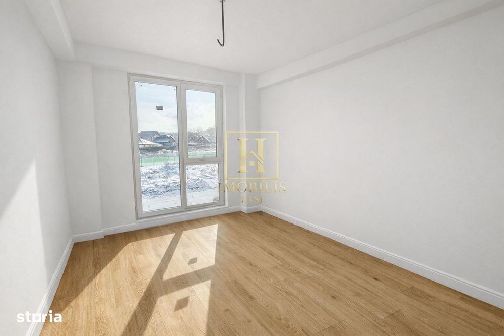 Apartament NOU 2 camere open space 43 mp Bucium 66500 euro
