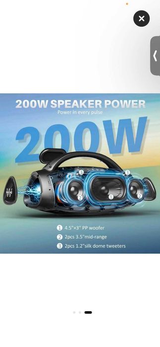 Boxa W KING X20 putre 200W