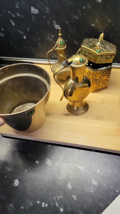 кани,вази,саксия от месинг