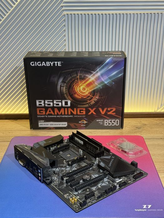 Плата AM4 B550 новая