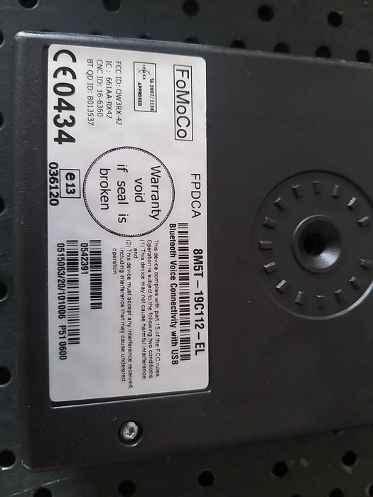 Modul bluetooth ford fiesta 6 cb1 ccn 8m5t19c112el