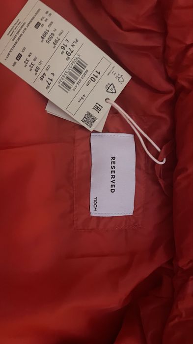 Vand geaca de toamna copii marimea 110 noua reserved
