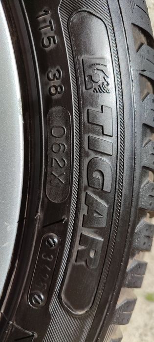 Лети джанти 17"  4х114.3 за Chevrolet Epica с почти нови всесезонни гуми с ГАРАНЦИЯ