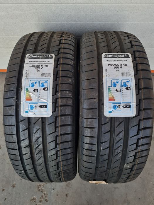 Нови летни гуми 2 броя CONTINENTAL PremiumContact6 235 55 R18