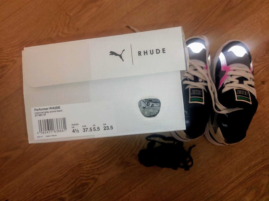 Vand adidasi Puma X RHUDE Performer Charcoal Gray-Puma Black, marimea 37.5