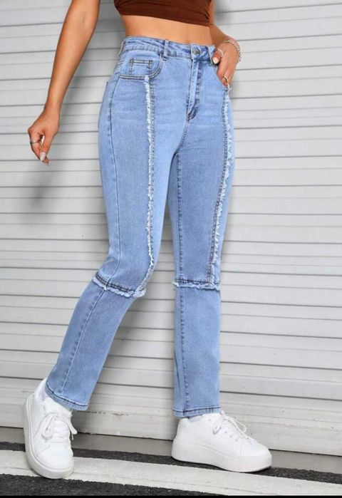 Дамски светли дънки