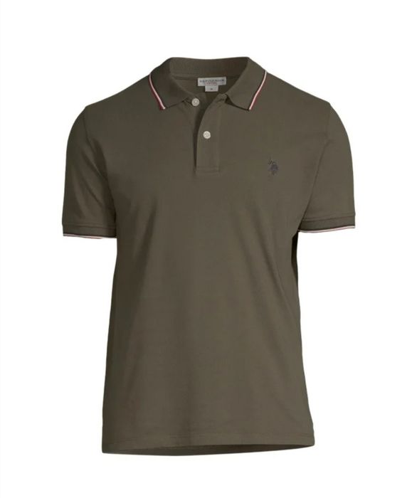 Tricou Polo USPA Khaki