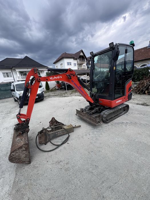 Kubota KX016-4 din 2018 ore 1134 si picamar