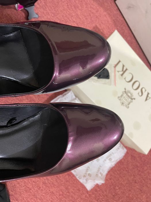 Pantofi damă piele  lăcuită