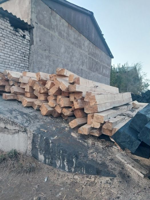 Шпалы белые непропитанные