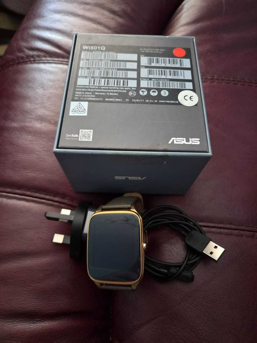 Smartwatch ASUS ZenWatch 2 WI501Q Gold - Full Box + Accesorii