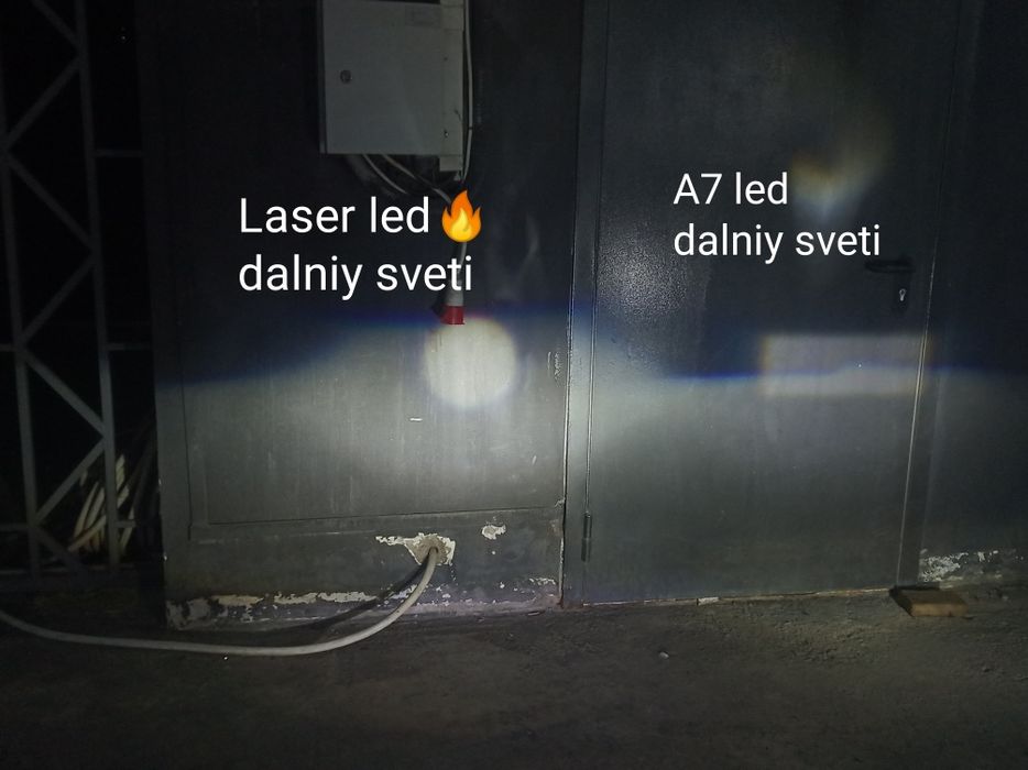 Laser led Bi led kabi yoritadi Juda zor effekti
