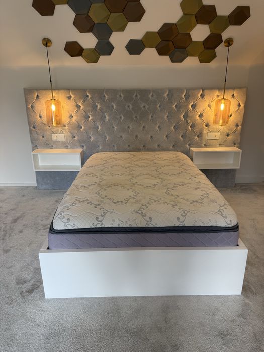 Pat + saltea-  calitate superioara