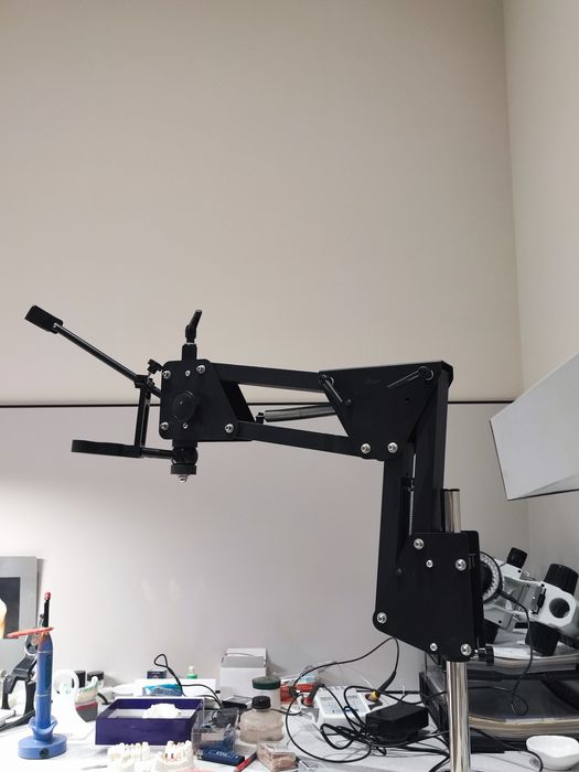 Кронштейн для микроскопа, цвет черный, грузоподьемность от 8-12 кг