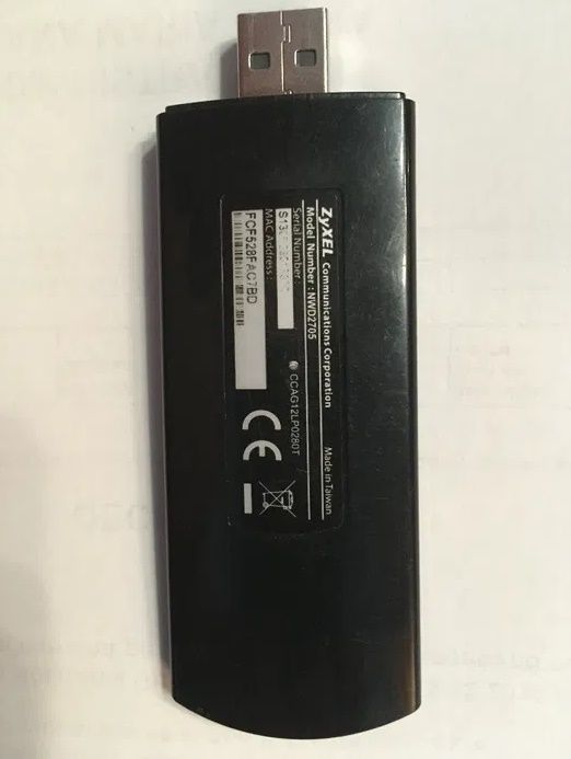 Adaptor/Stick wireless ZyXEL NWD2705, Dual-Band