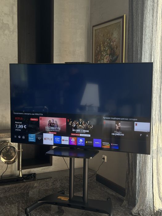 Телевизор samsung 65 с кронштейном