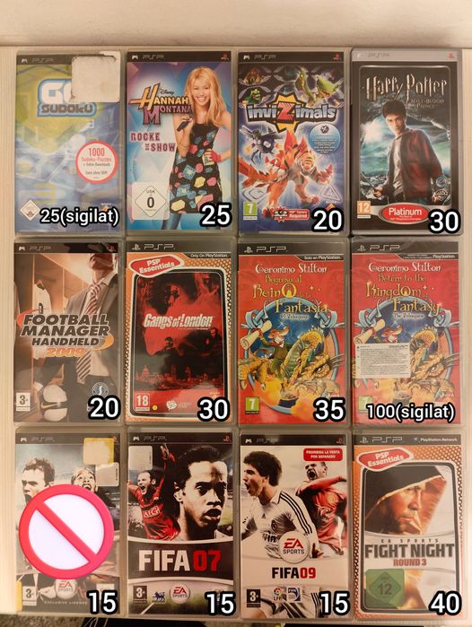 Joc PSP original cu carcasa