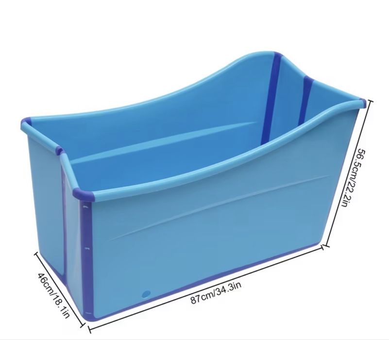 Сгъваема вана голяма