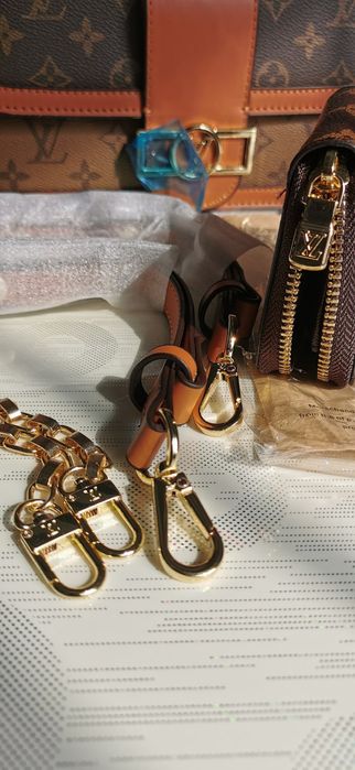 LOUIS VUITTON дамска кожена чанта