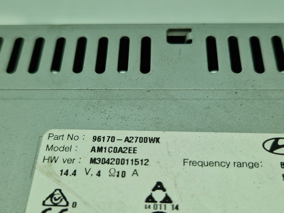 Radio CD KIA Ceed (JD) [Fabr 2012-2018] 9617A2700WK