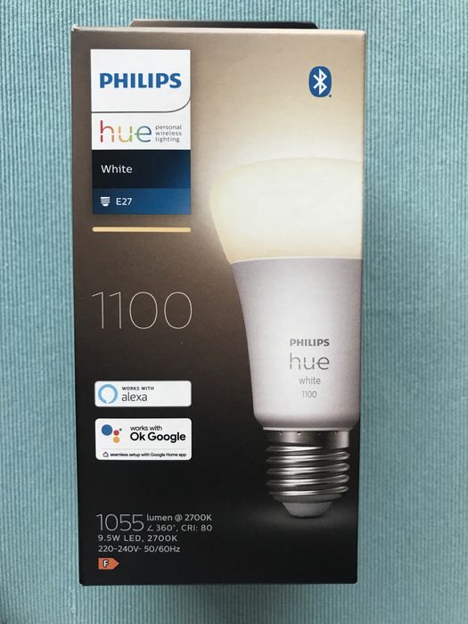 Smart крушка Philips Hue white E27