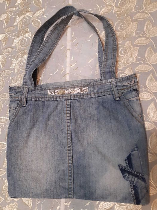 Дънкови чанти ръчна изработка