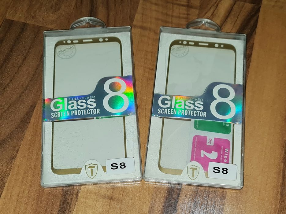 Folie sticla full cover originala SuperGlass Samsung Galaxy S8 G950