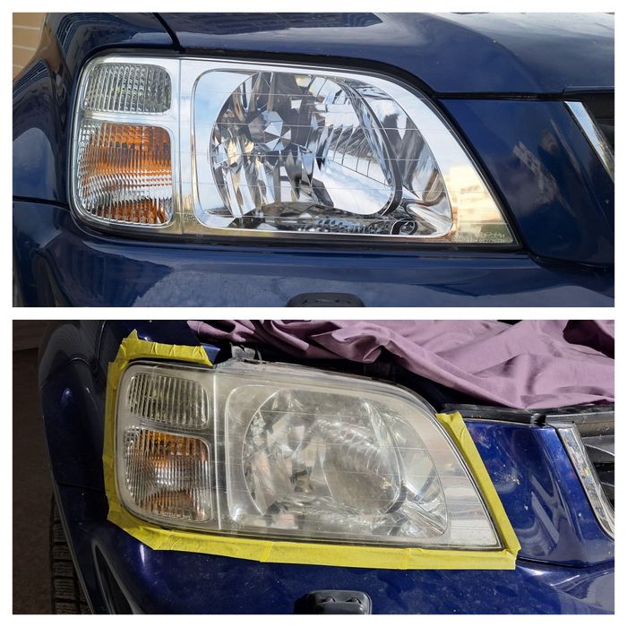 Полиране на фарове, стопове, автомобили, фолиране на стъкла и пране